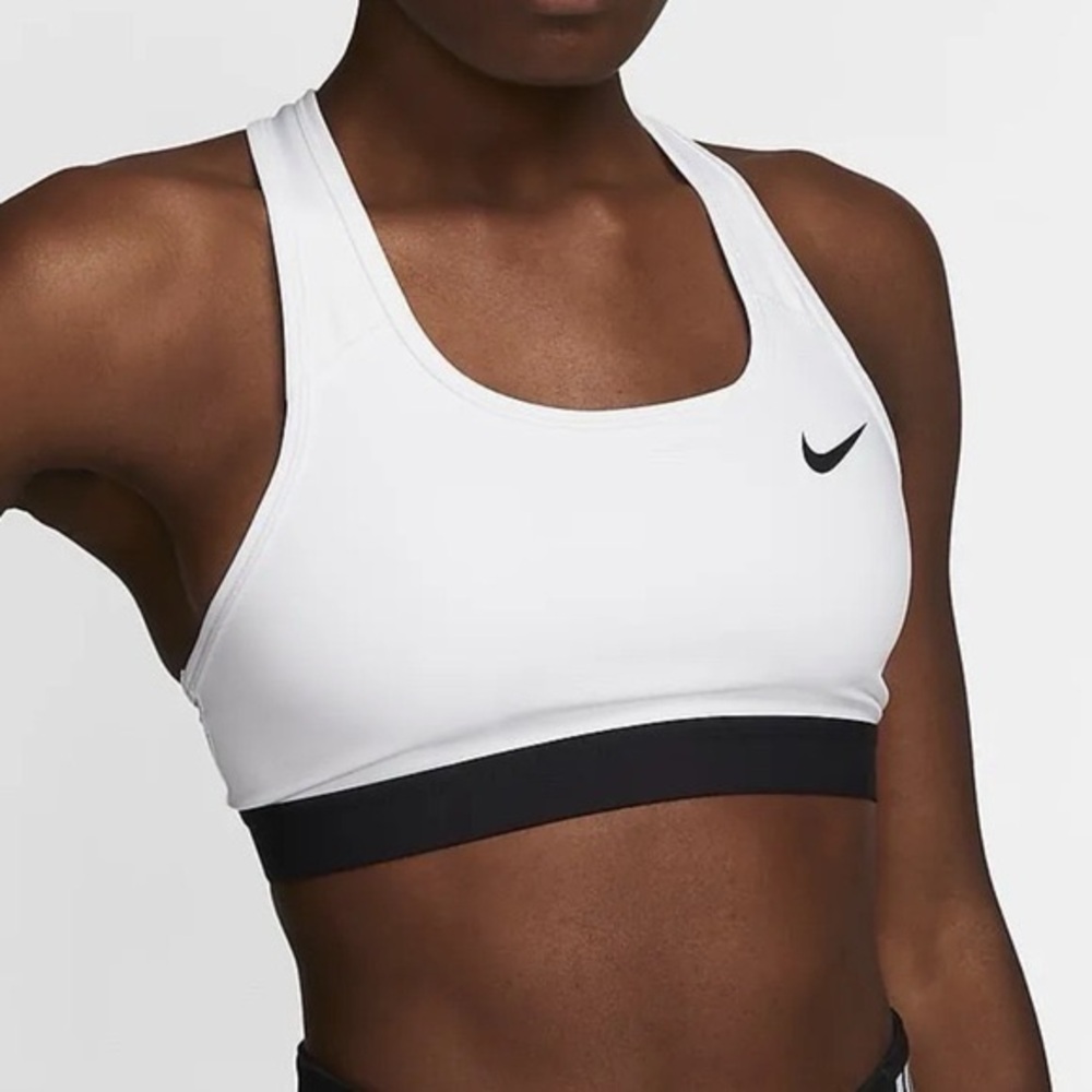 Nike Black and White Sports Bra